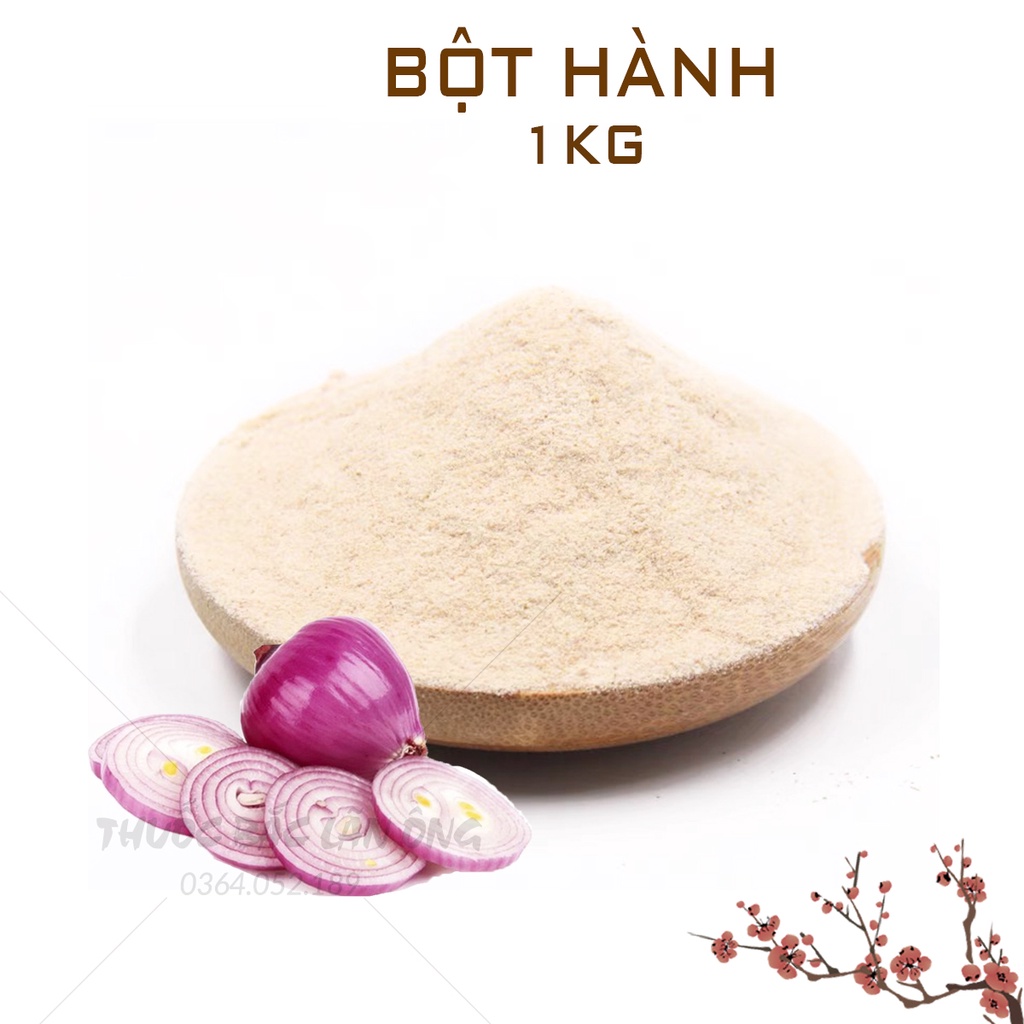 Bột hành tím nguyên chất 1kg (Bột hành ta, gia vị tẩm ướp thực phẩm thơm ngon)