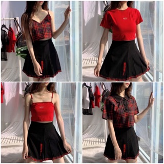 Full set như video - sweet like me red by natthy style