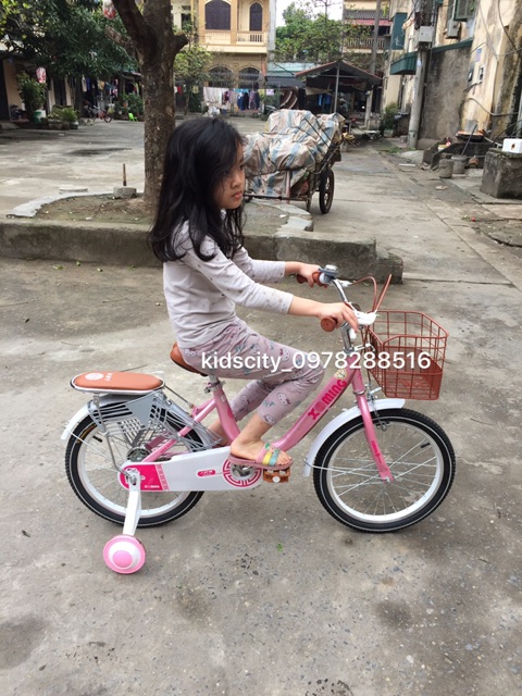 Xe đạp cho bé gái bánh 18 và 20 inch