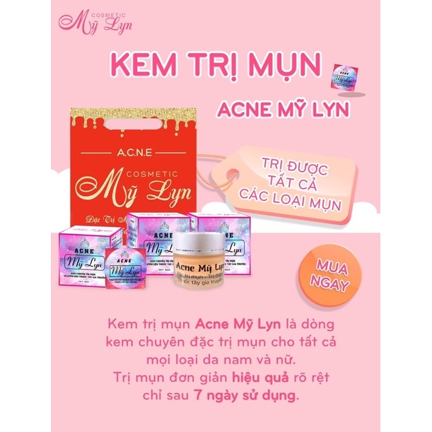 Acne Mỹ Lyn size lớn 10gram (Kèm quà tặng độc quyền) | BigBuy360 - bigbuy360.vn
