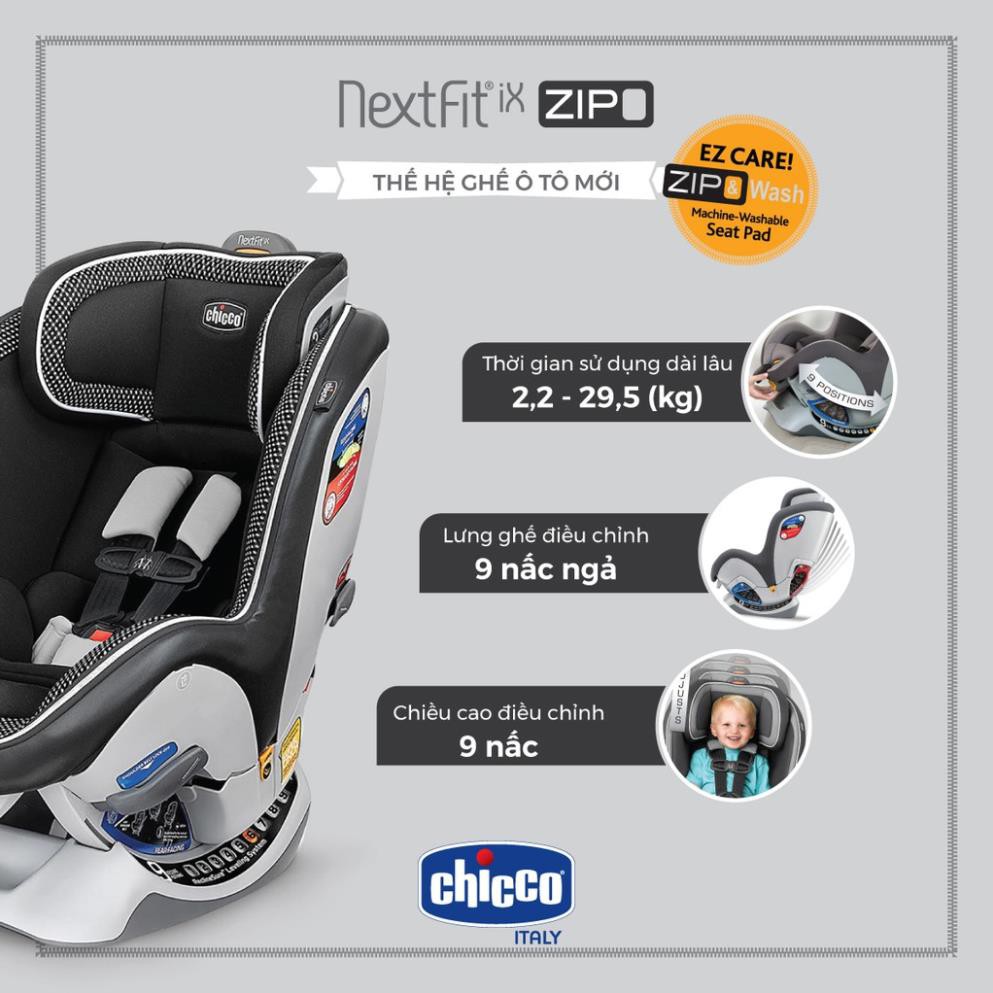 Ghế ngồi ô tô từ sơ sinh Chicco NextFit Zip