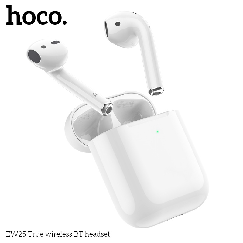 Tai nghe nhét tai không dây Hoco EW25 TWS 5.3 kết nối bluetooth có micro tiện dụng dành cho Android