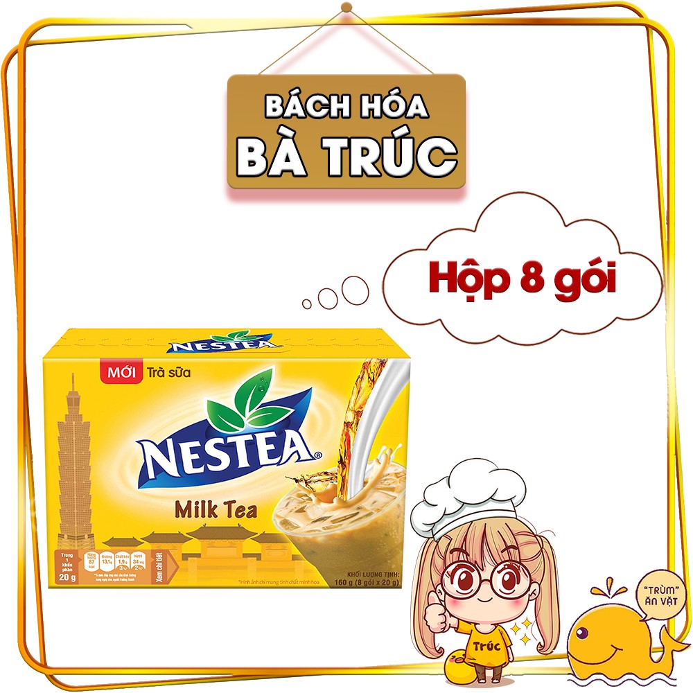 Trà sữa Nestea hộp 8 gói x 20g