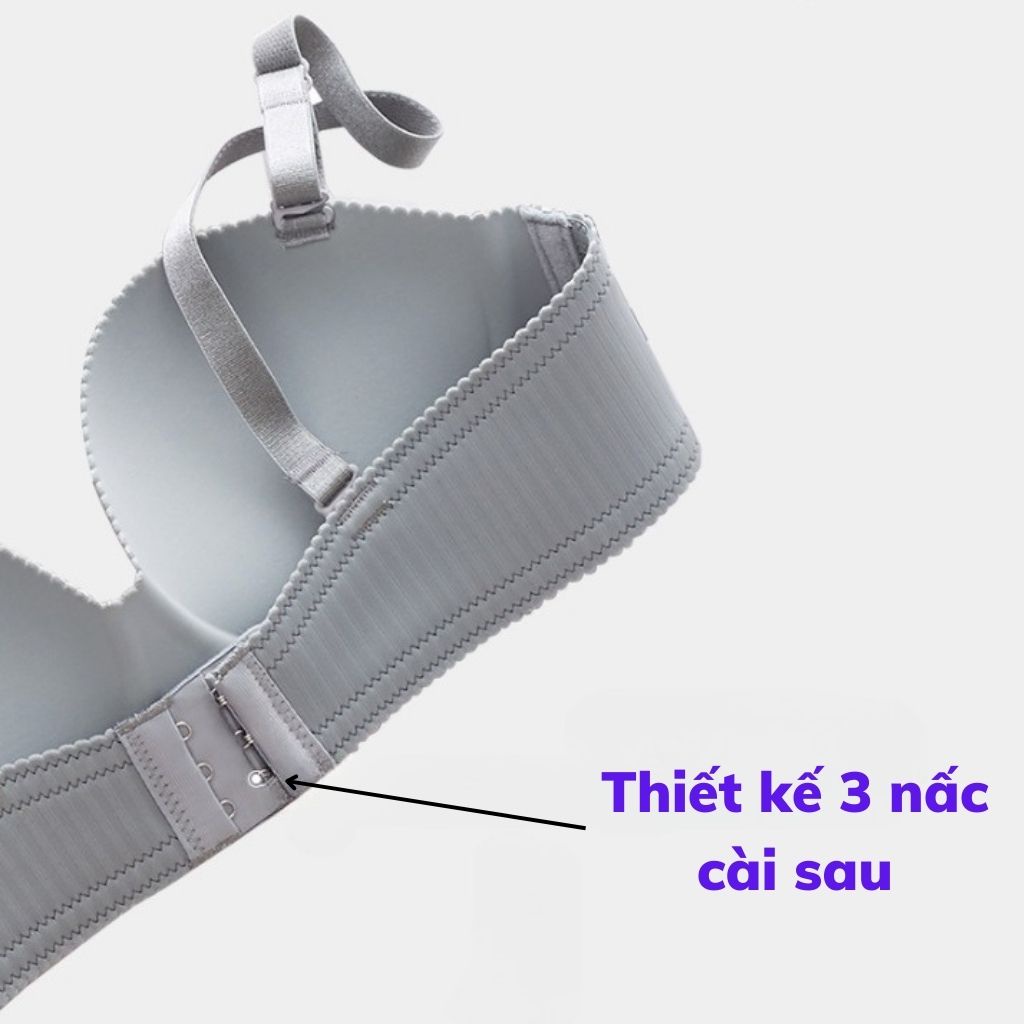 Áo lót nữ không gọng đệm mút dày nâng ngực quyến rũ, Áo ngực nữ không dây mặc cúp ngực gợi cảm DOPICO A2788
