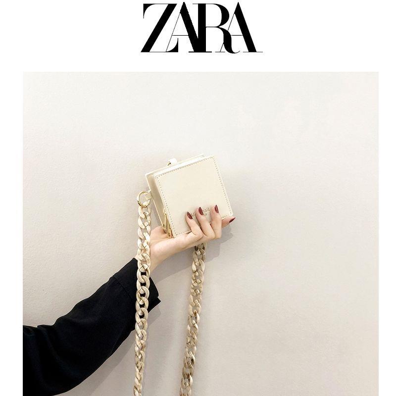 Túi đeo chéo Mini hình vuông phong cách Pháp thời trang mùa hè 2021