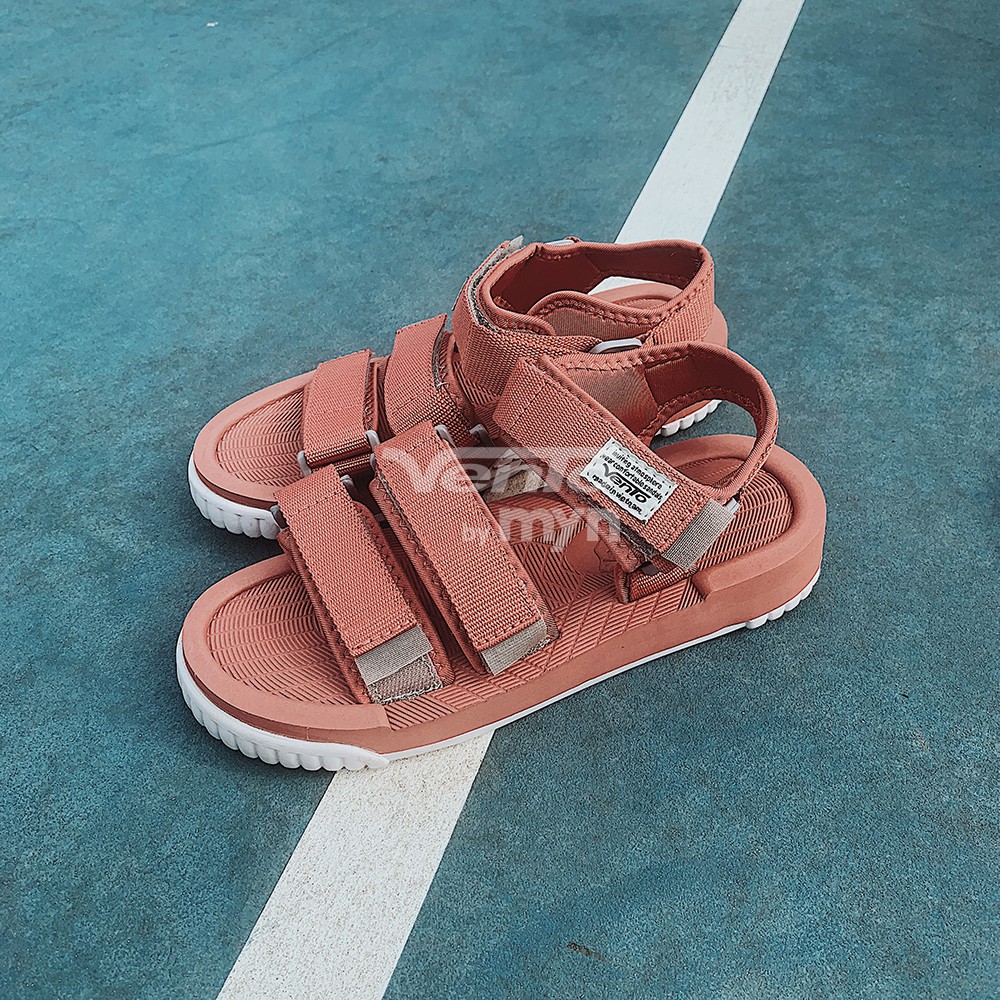 Giày Sandal Nữ Nam Vento 9801 NV Đế bánh mỳ Streetstyle