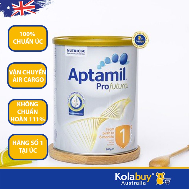 Sữa bột Aptamil Pro số 1 của Úc Aptamil Profutura Infant 900g