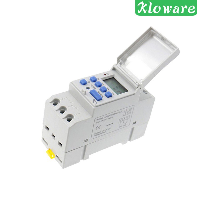 Rơ Le Công Tắc Thời Gian Kỹ Thuật Số LCD DC