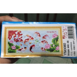 Tranh chưa đính đá động vật YN0080