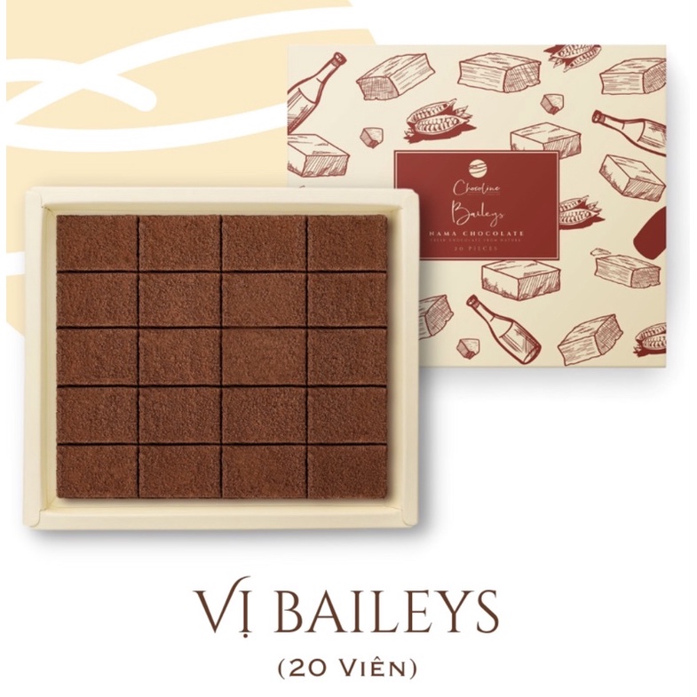 Nama Chocolate Vị Kem Sữa Baileys