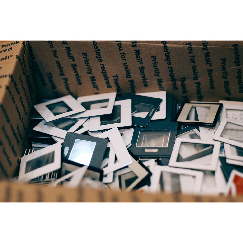 35mm Slide Film Holder - Khung gắn film dương bản 35mm