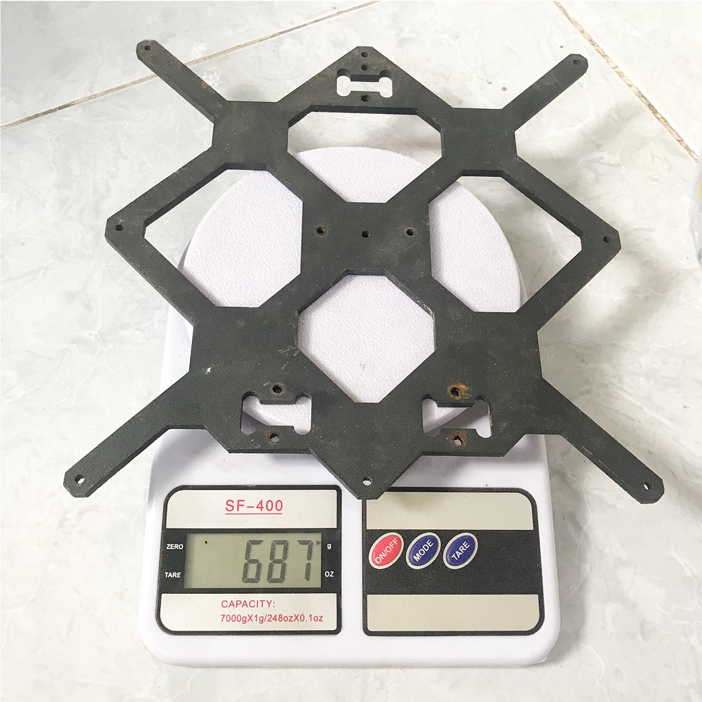 Gá Bàn Nhiệt 220x220 kim loại cho máy in 3d thanh lý