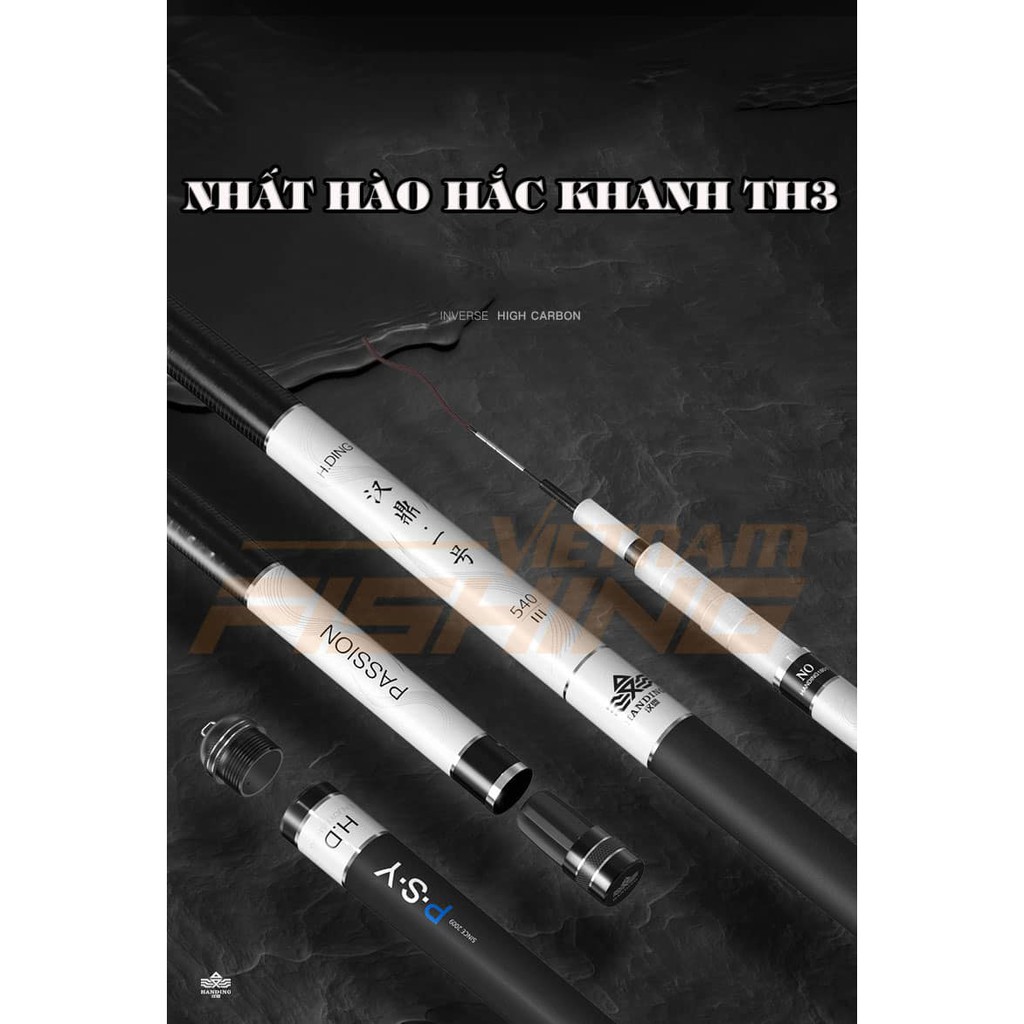 Cần câu tay HANDING Nhất Hào Hắc Khanh TH3 4H cty vietnamfishing cung cấp