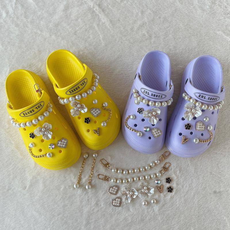 Phụ Kiện Trang Trí Giày Tự Làm Kiểu Dáng Xinh Xắn sticker crocs cute jibbitz 3d Shoe Decoration Cute DIY accessories JIBBITZ charm