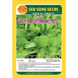 Hạt giống cải ăn non baby No1 gói 20g