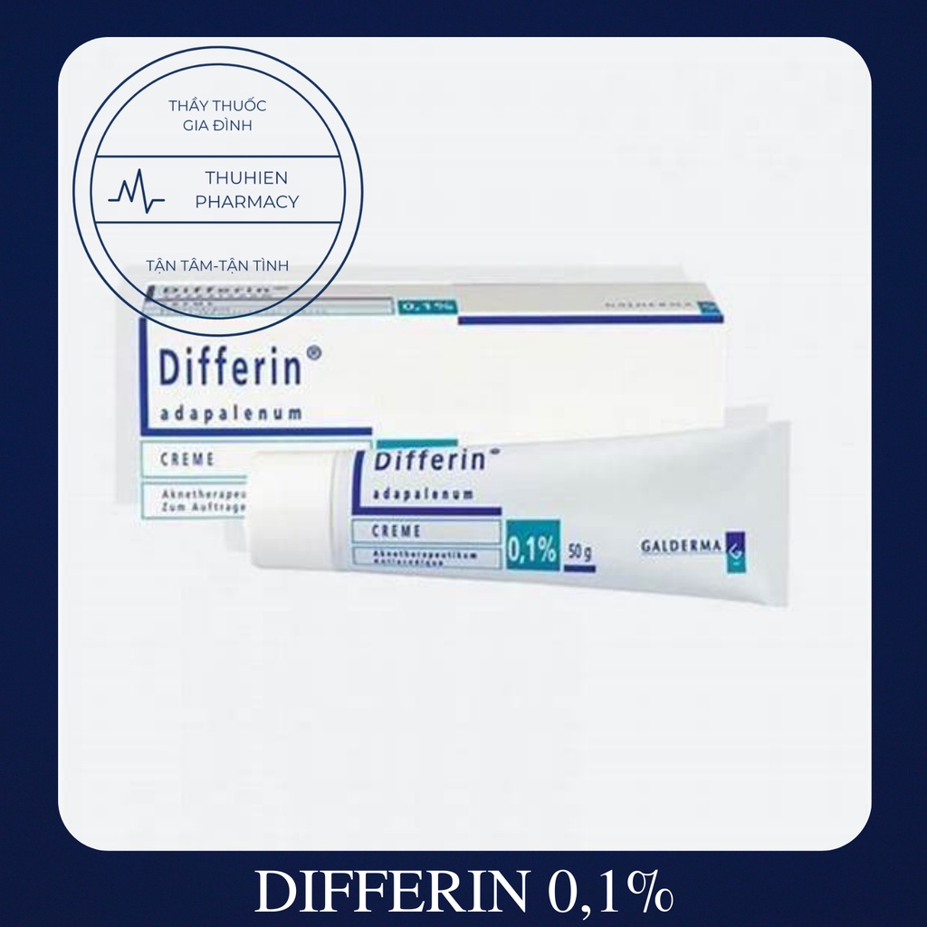 Kem Dưỡng Differin 0.1% 30g Differin Adapalene Gel 0.1% Acne Treatment