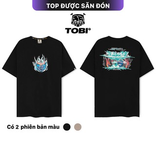 [Mã BMLT35 giảm đến 35K đơn 99K] Áo thun tay lỡ Crayon unisex chính hãng local brand TOBI - 100% Cotton, thoáng mát