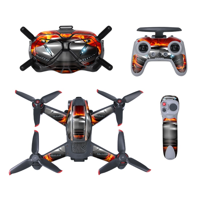 Skin DJI FPV full combo chính hãng Sunylife. Miếng dán decal trang trí bảo vệ flycam - Ticki.vn