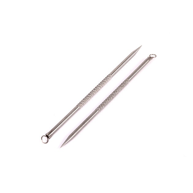 Que Nặn Mụn, Loại Inox 304  2 Đầu An Toàn, Dễ Sử Dụng, Dùng Spa,Chăm Sóc Da Làm Đẹp...