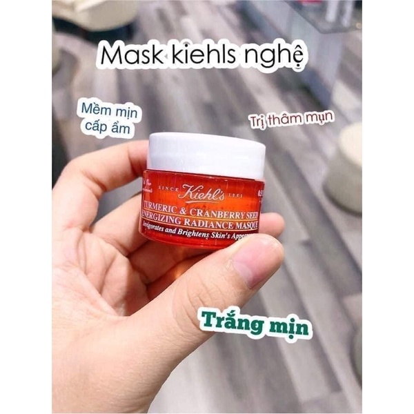 [Mini 14 ml] Mặt Nạ Kiehl's Đất Sét/ Nghệ/ Hoa Cúc| Mask Kiehls