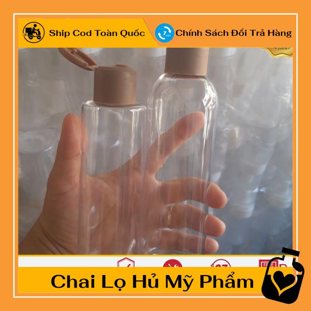 Chai Chiết Mĩ Phẩm ❤ TOP GIÁ RẺ ❤ Chai nhựa pet nắp bật 150ml,200ml,250ml , chai lọ mỹ phẩm , , phụ kiện du lịch