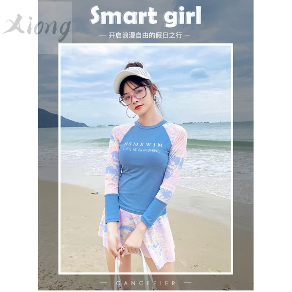 Bộ Đồ Bơi Hai Mảnh Phong Cách Hàn Quốc Cho Nữ | BigBuy360 - bigbuy360.vn