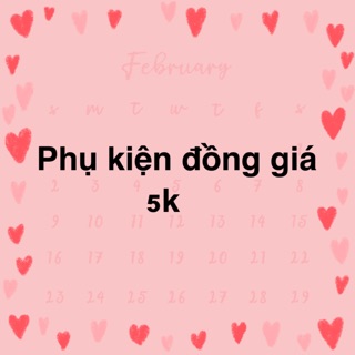 Combo phụ kiện sổ tay planner đồng giá 5k