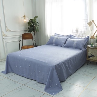Bộ Drap & Chăn Phao Cotton Poly Hoa Baby