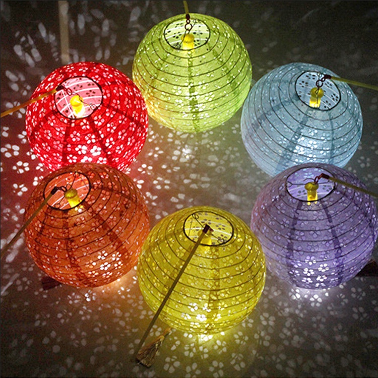 Đèn LED Gắn Lồng Đèn Trung Thu, Đèn Lồng Ông Sao Cho Các Bé