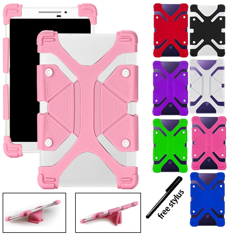 Ốp Lưng Silicone Chống Sốc Có Giá Đỡ Cho Máy Tính Bảng Sony Xperia Z / Z2 / Z4 10.1 "giá đỡ điện thoại