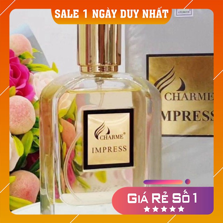 [FreeShip – hàng Auth] NƯỚC HOA CHARME IMPRESS 75ML NƯỚC HOA CHÍNH HÃNG 100% NƯỚC HOA NAM