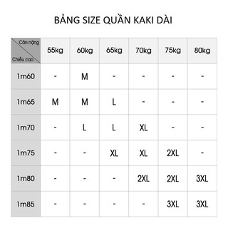 Quần Kaki Nam Thời Trang Chất Thô Cao Cấp