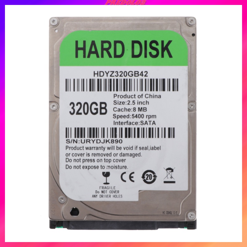 Ổ Đĩa Cứng Laptop Universla2 2.5 Inch 320gb Sata 2 8m 5400rpm | BigBuy360 - bigbuy360.vn