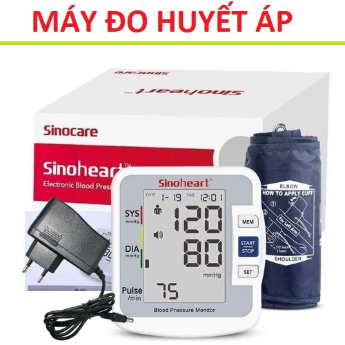 Máy đo huyết áp bắp tay tự động Omron HEM-7124 có giọng nói hướng dẫn tiếng việt