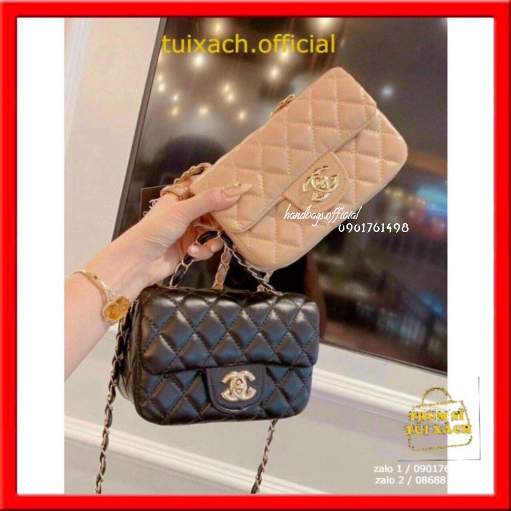 Túi classic size 18cm có logo tuyển sỉ toàn quốc