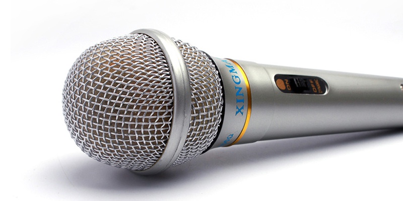 Micro karaoke Chống Hú, Micro Karaoke XINGMA AK-319 Có Dây Chất Lượng Cao  Loại Bỏ Tạp Âm Tốt, Hát Cực Hay