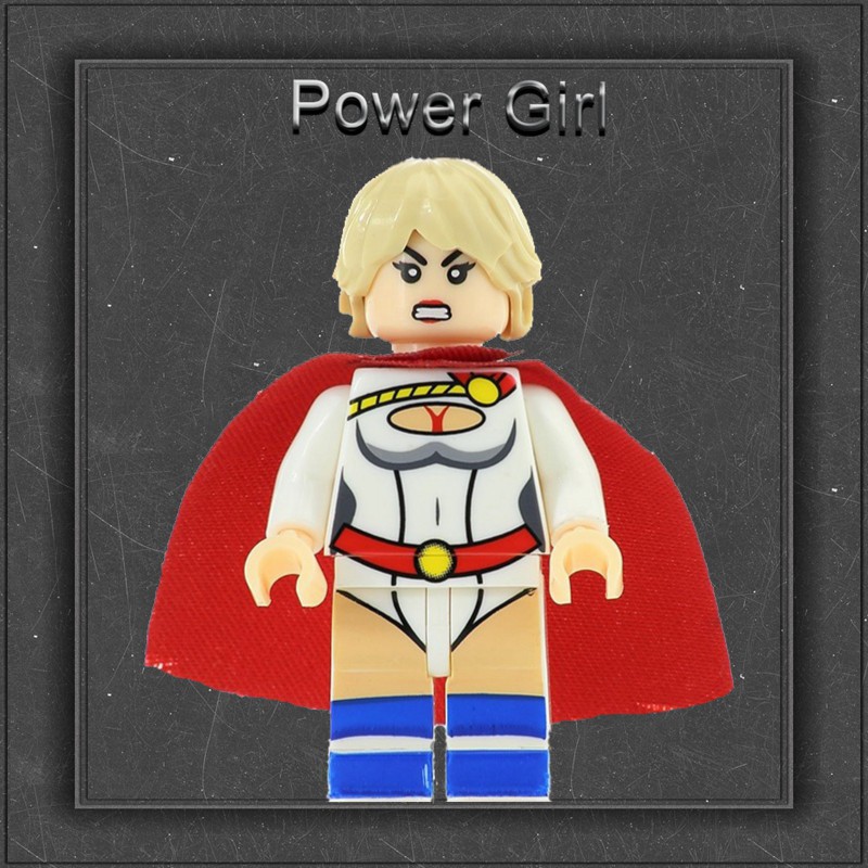 Bộ Đồ Chơi Lắp Ráp Mô Hình Nhân Vật Siêu Anh Hùng Marvel