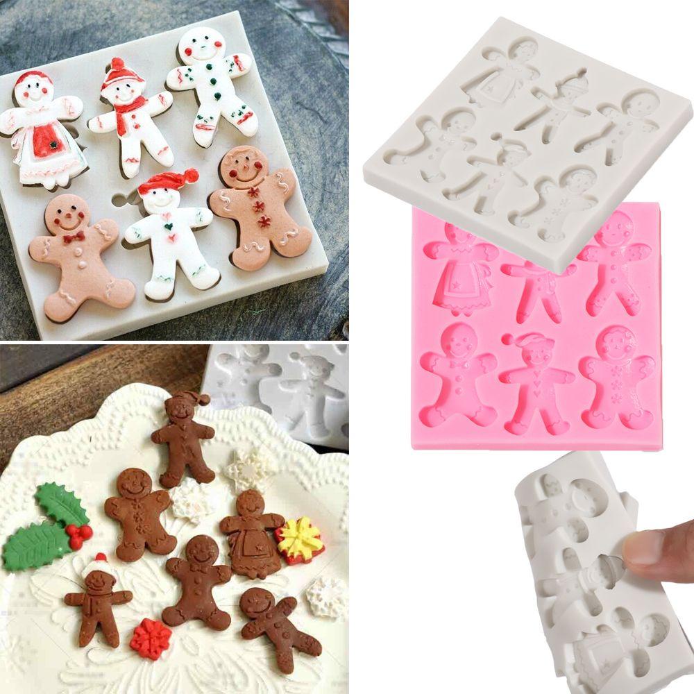 Khuôn Silicone Làm Bánh Gừng / Bánh Mì Thủ Công DIY