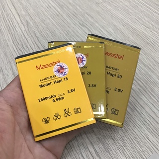 Pin masstel hapi 10 hapi 15 hapi 20 hapi 30 chính hãng kiểm tra 100% trước khi vận chuyển