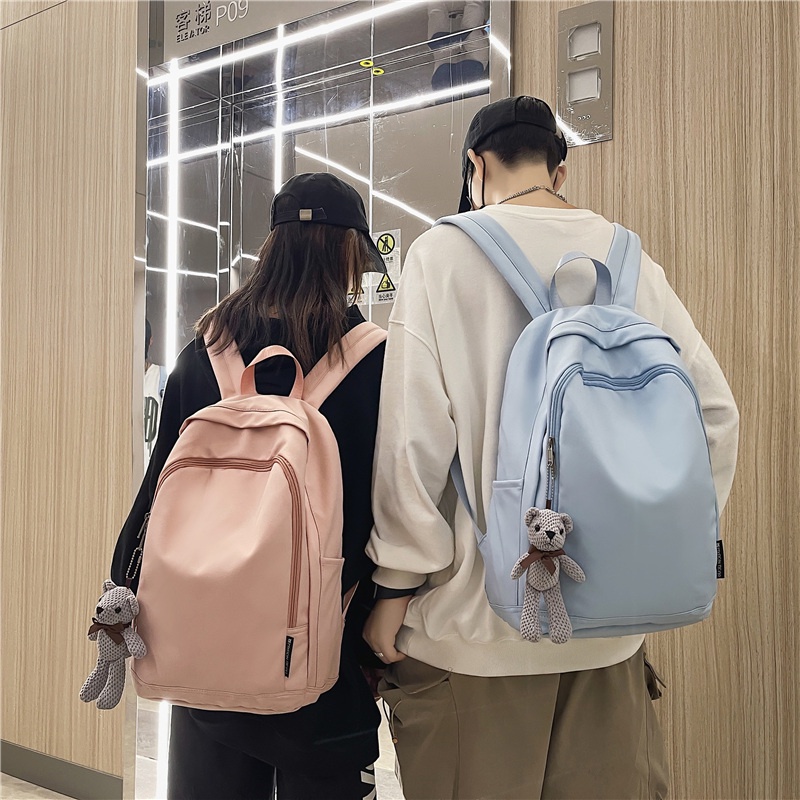 Balo đi học Prettyzys MLX65 sức chứa lớn phong cách Hàn Quốc 2021