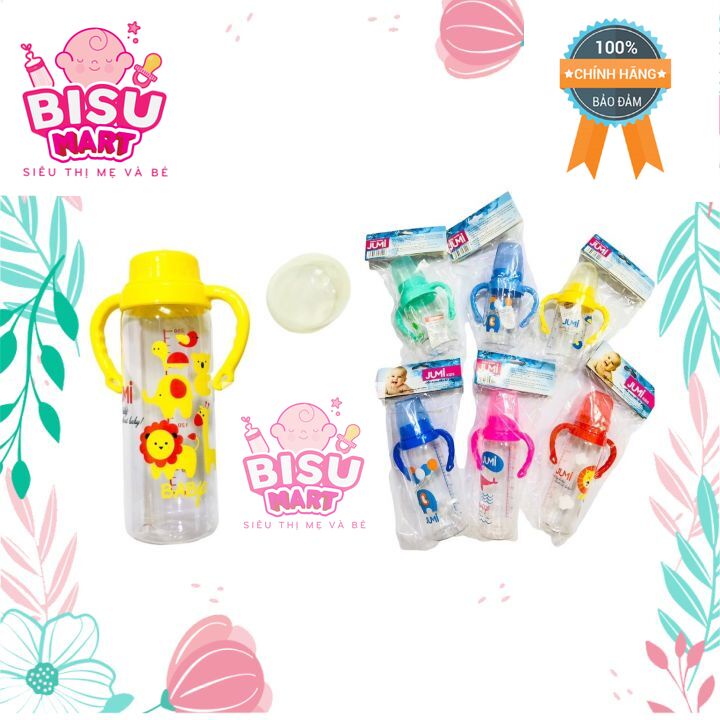 Bình sữa cổ hẹp JuMi 120ml - 240ml