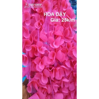 HOA DÂY VẢI VOAN CHIFFON
