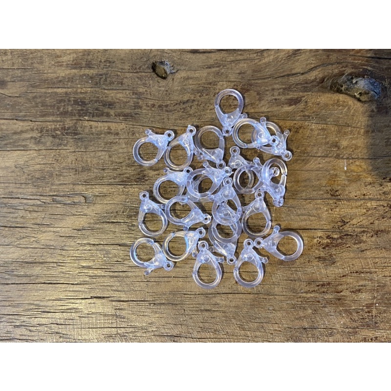 cặp móc cài nhựa màu