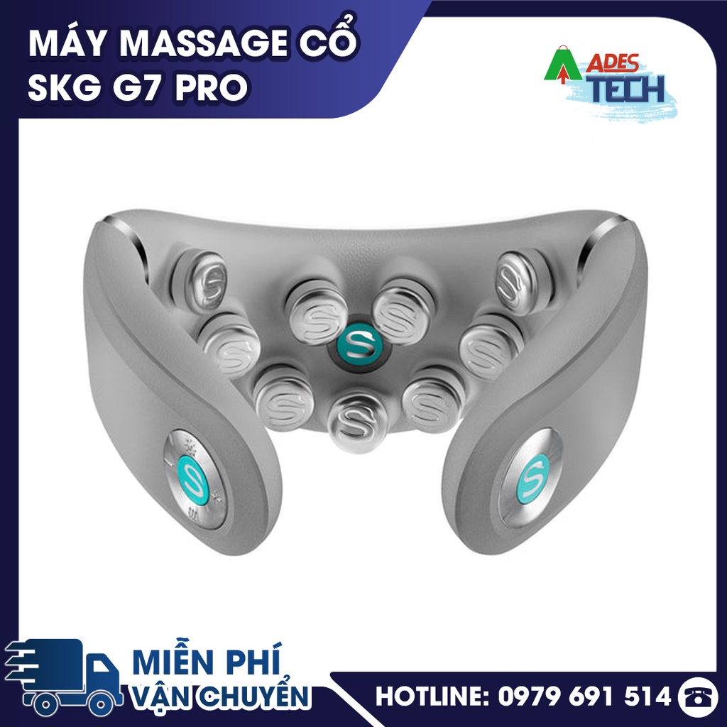 ✔️ Máy massage cổ SKG G7 Pro ✔️ 9 đầu rung mát xa ✔️ BH 12 THÁNG ✔️ Có 9 đầu rung mát xa