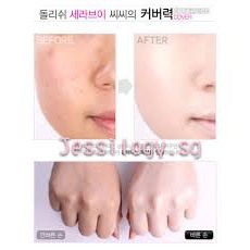 Kem nền CC dưỡng da LIOELE DOLLISH CERA-V CC, SPF 38/PA++