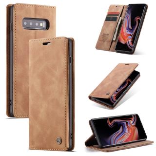 Bao da điện thoạ̣i nhiều màu có ngăn đựng thẻ thời trang dành cho Samsung Galaxy S10 / S10 Plus / S10e / S10 5G