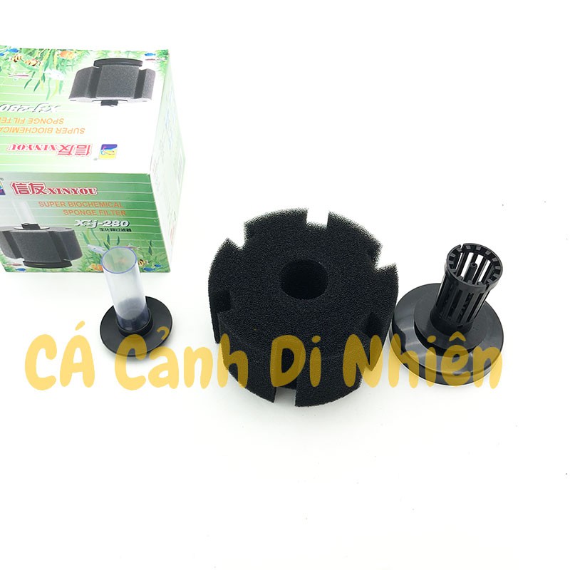 Lọc XY-280 sủi vi sinh bio size trung cho hồ cá cảnh nhỏ hơn 280L