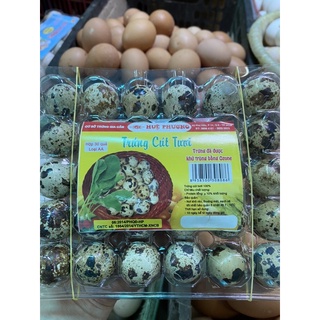 Trứng cút tươi vỉ 30 trứng