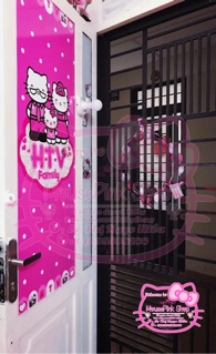 Combo sản phẩm decal dán hello kitty của khách