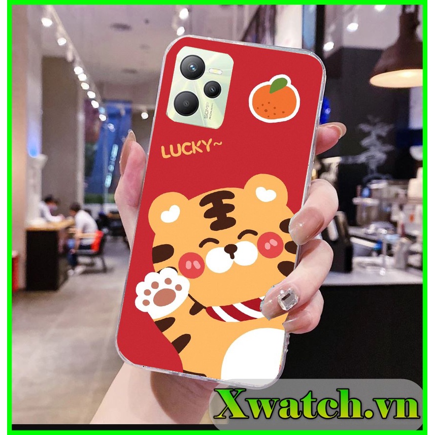 Ốp lưng silicon dẻo Realme C35 Realme 9 pro Narzo 50i Q3S trong suốt có viền bảo vệ camera